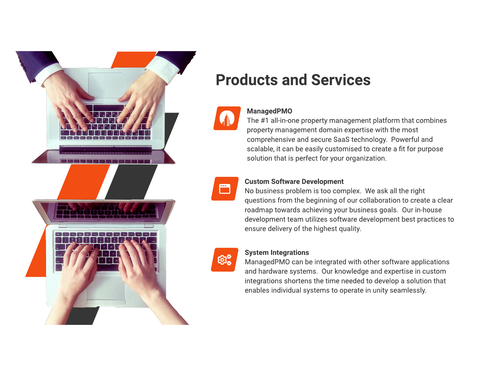 Products and Services